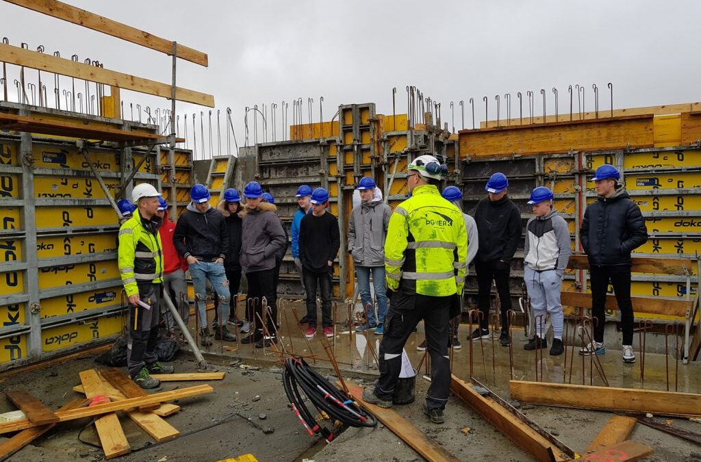 Heimsókn FSU til ÞG Verk á Selfossi